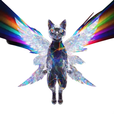 Celestiale cat NFT - Celestial rarity